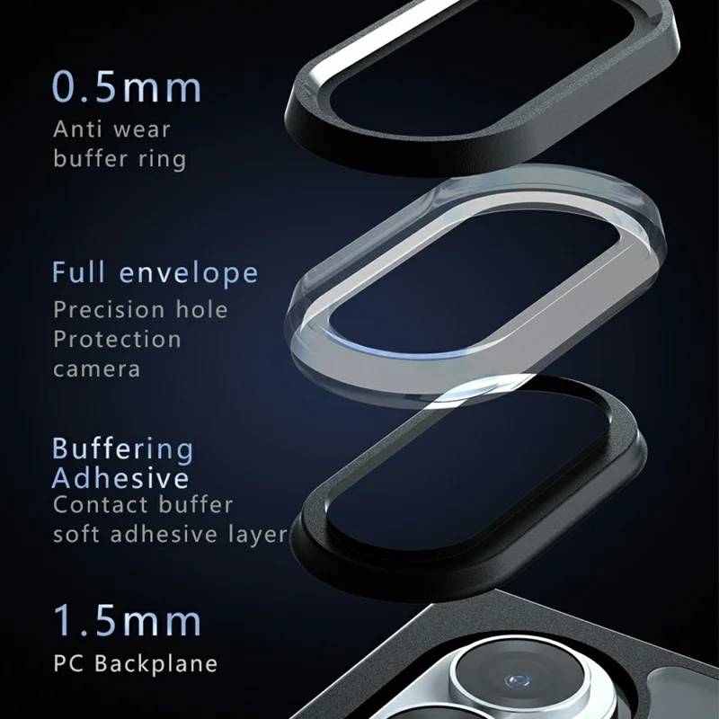 For Samsung Galaxy Z Fold8 Magnetic Case Clear TPU + PC Shockproof Phone Cover - Transparent