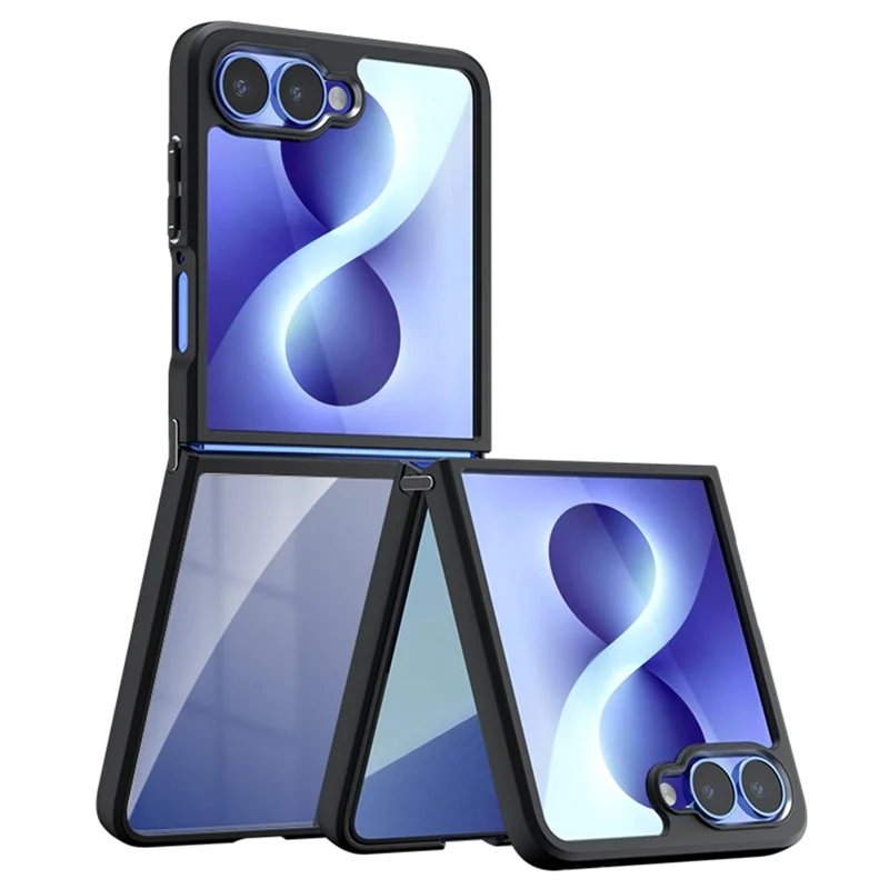 Чехол для Samsung Galaxy Z Flip8, ударопрочный чехол из ТПУ + поликарбоната - прозрачный