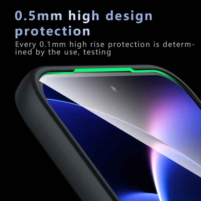 For Xiaomi 17 Max Case TPU + PC Shockproof Phone Cover - Transparent