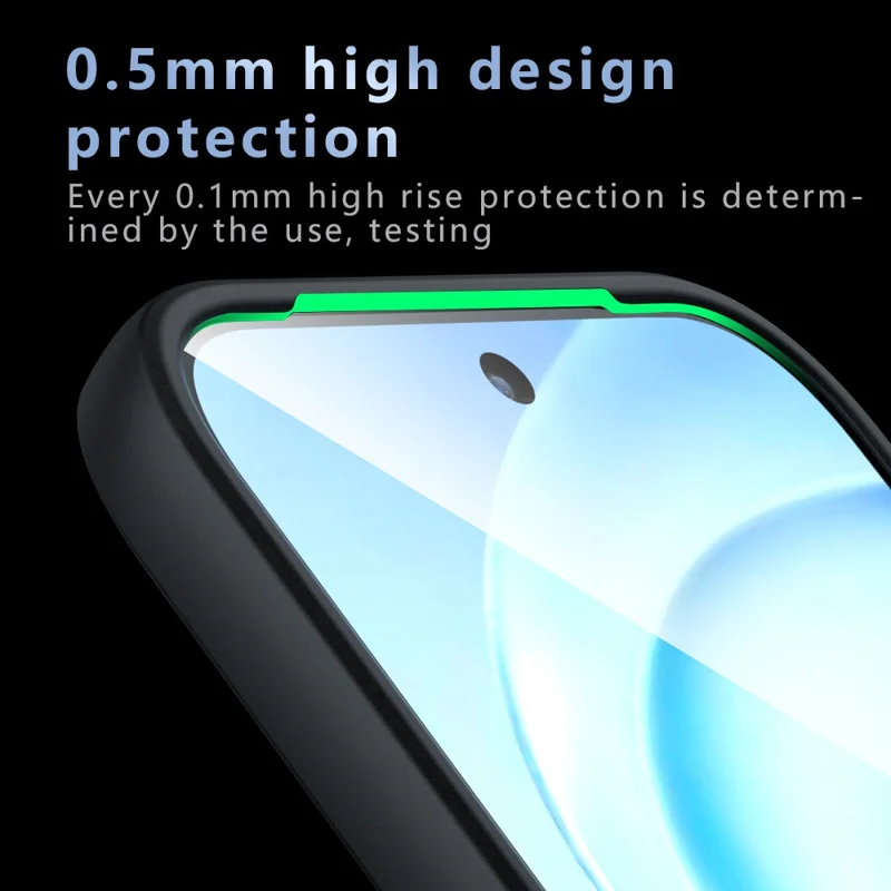 For vivo S60 5G Case TPU + PC Shockproof Phone Cover - Transparent