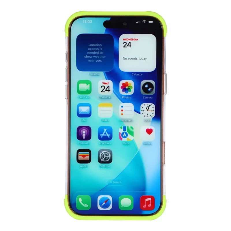X-LEVEL for iPhone 18 Pro Max / 17 Pro Max Magnetic Case Glitter Crystal Clear PC Shockproof Phone Cover - Green - 4