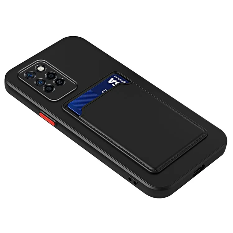 Per il Supporto Per il Telefono Cellulare TPU Del Supporto Per Drop-a Prova di Goccia di Nota Infinix Note 10 Protezione. - Nero