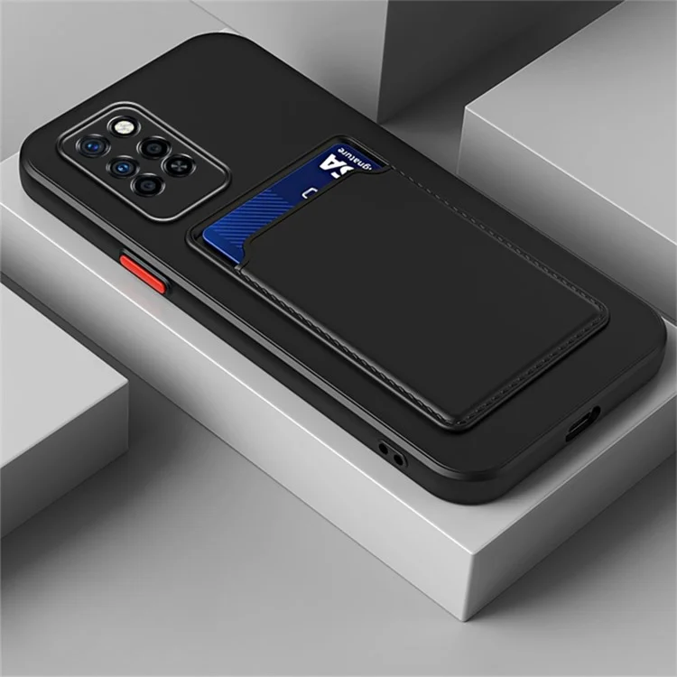 Per il Supporto Per il Telefono Cellulare TPU Del Supporto Per Drop-a Prova di Goccia di Nota Infinix Note 10 Protezione. - Nero