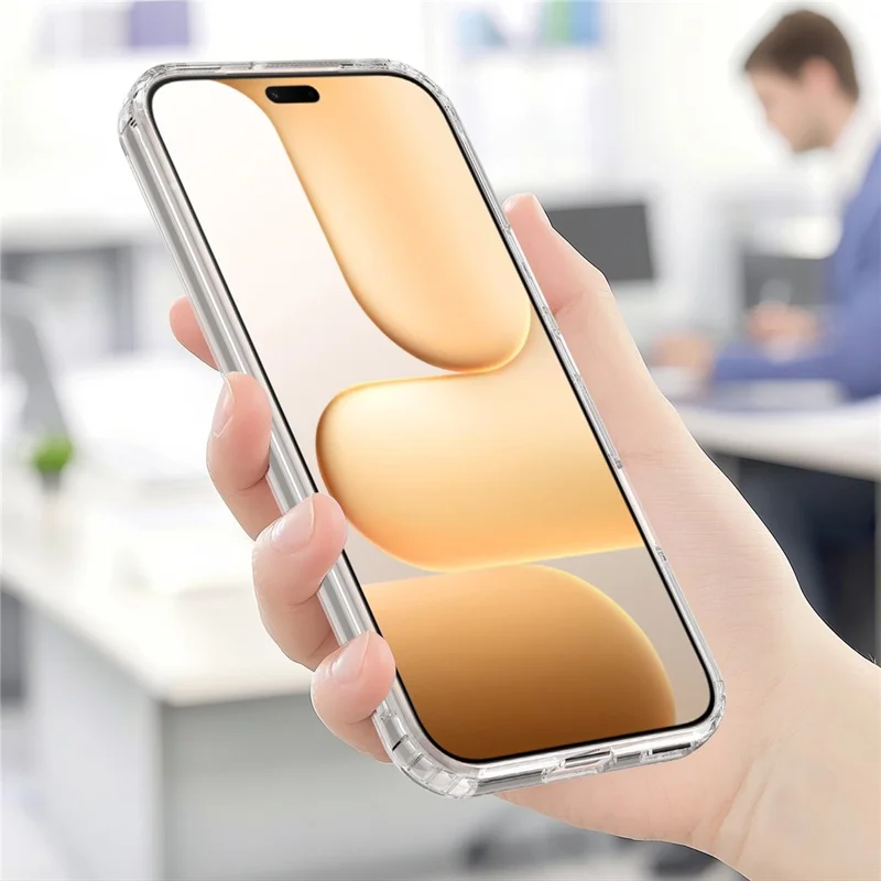 غطاء هاتف شفاف مغناطيسي لهاتف Honor 600 Lite 5G / X80i 5G / 600e 5G، غطاء خلفي من مادة TPU + أكريليك