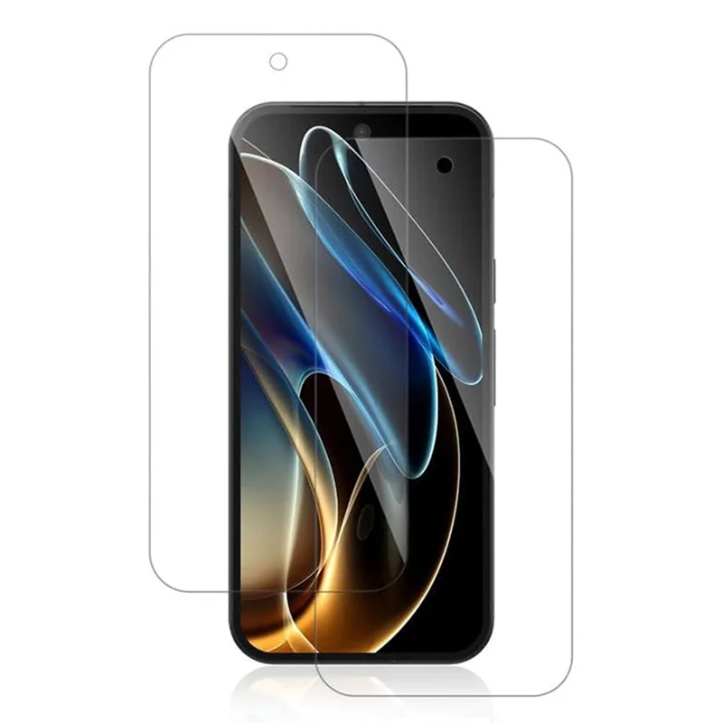 2Pcs For Google Pixel 10a HD Clear Screen Protector Anti-Explosion 2.5D Arc Edge Tempered Glass Screen Film