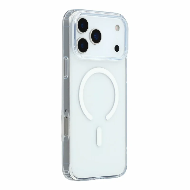 MUTURAL iPhone 18 Pro Max / 17 Pro Max Case Kompatibel med MagSafe TPU + PC Gennemsigtig Hylster - Transparent