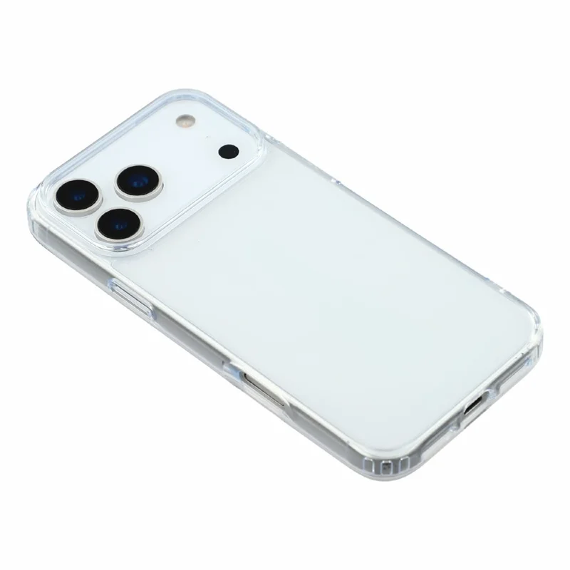 MUTURAL na iPhone 18 Pro Max / 17 Pro Max Etui Owalne Krawędzie TPU + PC Przezroczysta Obudowa - Przezroczysta