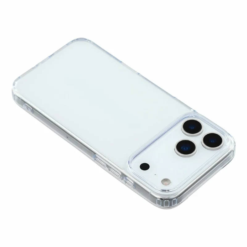 MUTURAL na iPhone 18 Pro Max / 17 Pro Max Etui Owalne Krawędzie TPU + PC Przezroczysta Obudowa - Przezroczysta