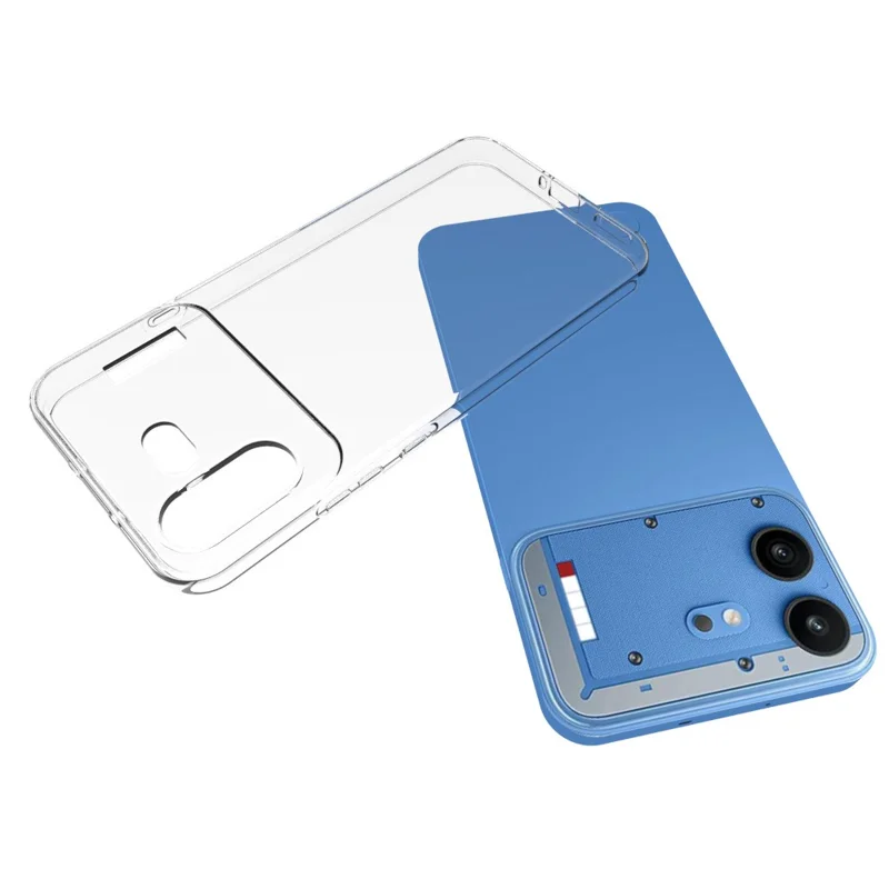 Bulk Purchasing For Nothing Phone (4b) Case Watermark-Resistant TPU Phone Back Cover - Transparent