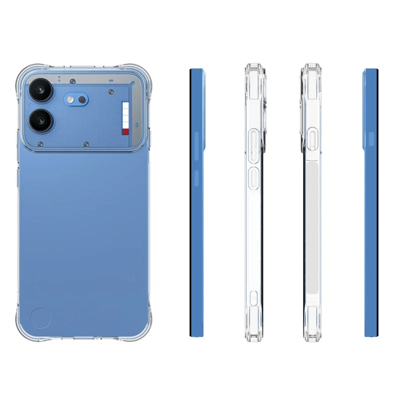 For Nothing Phone (4b) TPU Case Non Slip Anti Drop Phone Cover - Transparent