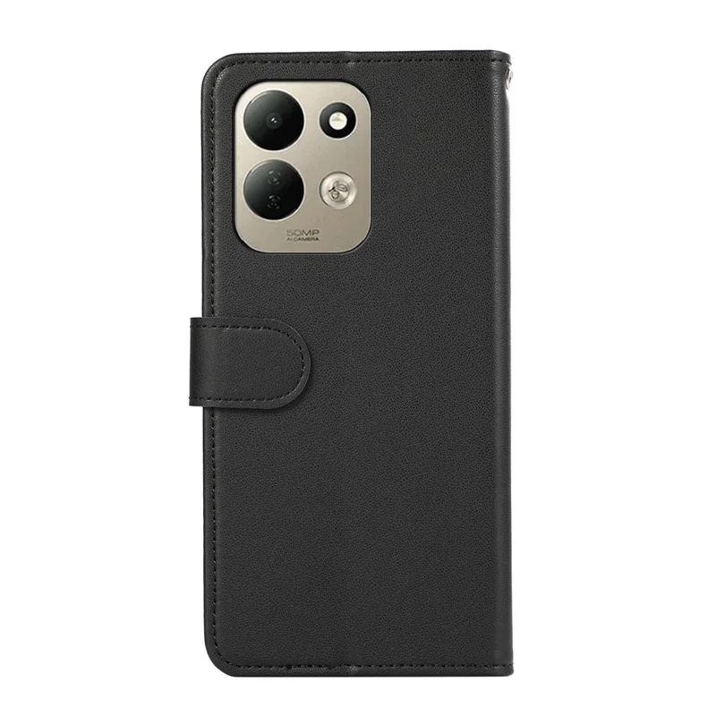 For Xiaomi Redmi 17 5G  /  Redmi 17 4G Case RFID Blocking Flip Leather Phone Cover - Black