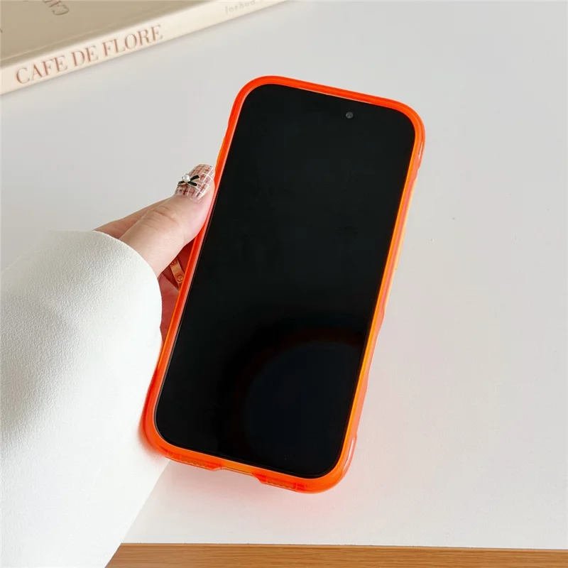 Funda para iPhone 17 Pro Max con Soporte Magnético Plegable, Carcasa Antigolpes de PC + TPU con Botón de IA - Naranja