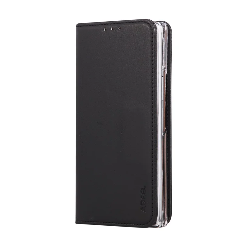 ABEEL Coque pour Samsung Galaxy Z Fold8 Ultra, étui à rabat en cuir avec blocage RFID - Noir