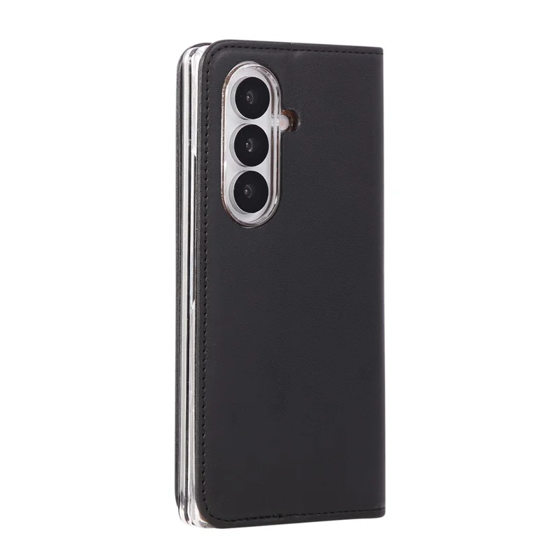ABEEL Coque pour Samsung Galaxy Z Fold8 Ultra, étui à rabat en cuir avec blocage RFID - Noir