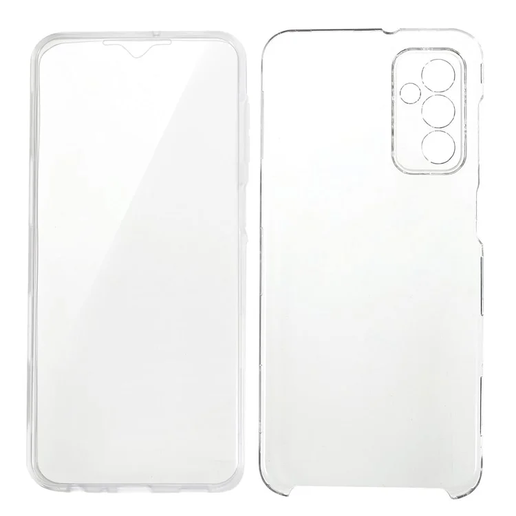 Per Samsung Galaxy M23 5G / F23 5G Custodia antiurto staccabile Telefono Cover TPU + Acrilico Copertura completa con Protezione Schermo PET