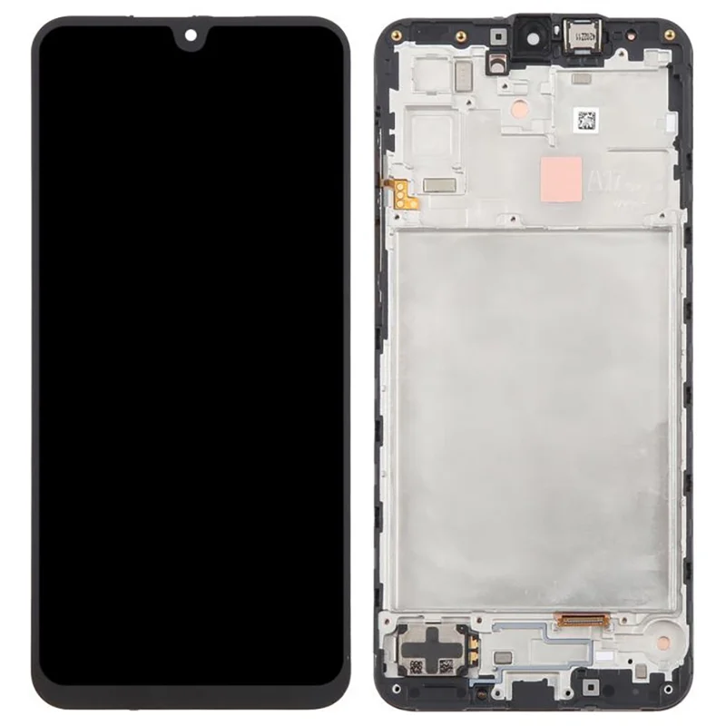 For Samsung Galaxy A17 4G A175 OEM Grade S AMOLED Screen and Digitizer Assembly + Frame (without Logo)