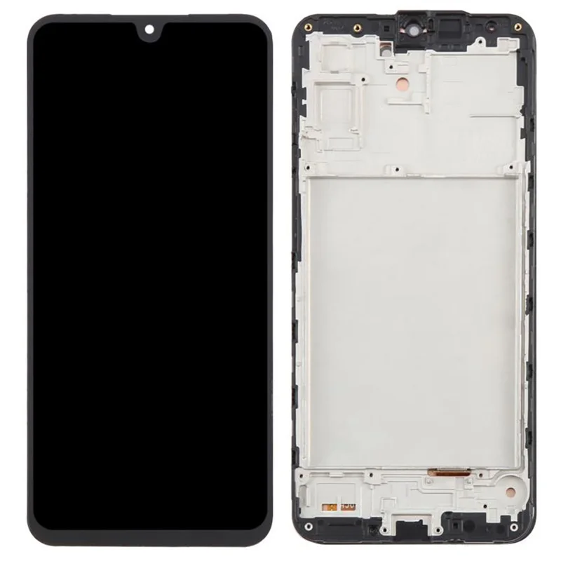 Для Samsung Galaxy A17 5G A176 ОЕМ-сборка экрана S AMOLED и цифрового преобразователя + рамка (без логотипа)
