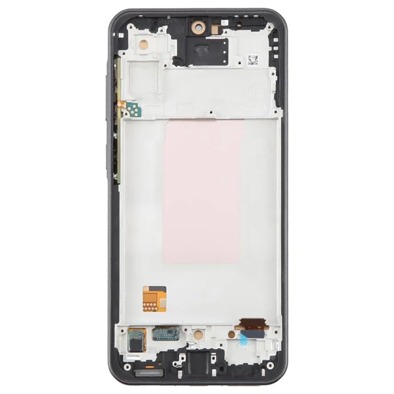 Para Samsung Galaxy A36 5G A366 Grau C Ecrã LCD e Montagem do Digitalizador + Peça de Substituição de Estrutura (Tecnologia TFT) (sem Logo) - Preto