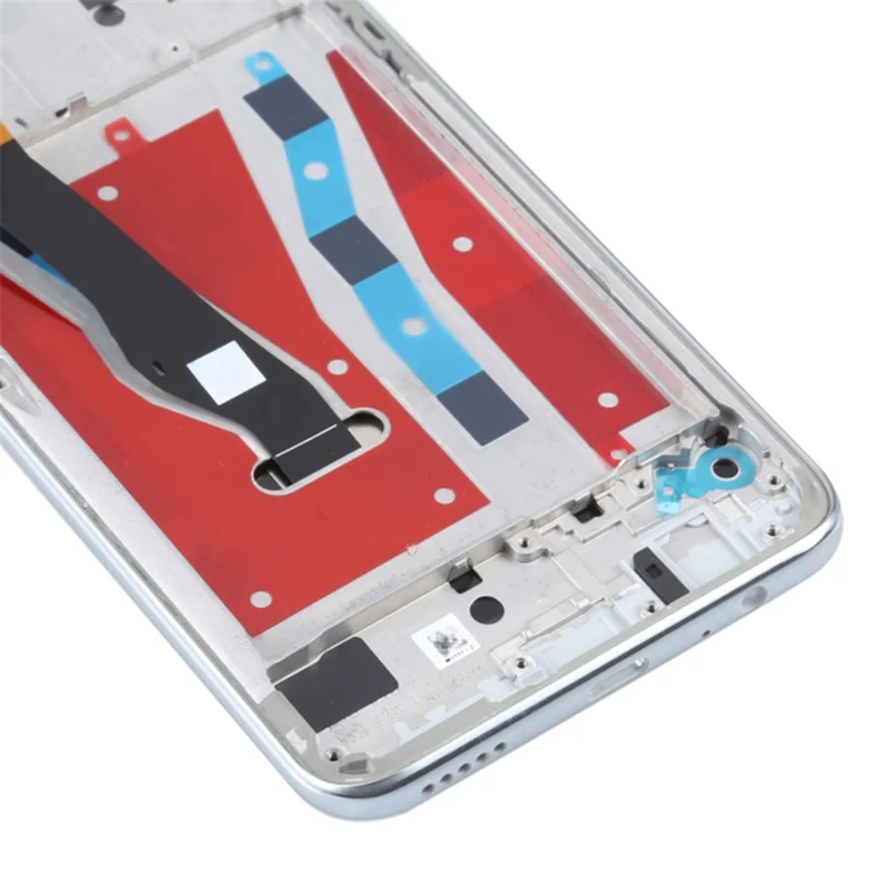 For Honor 9X (China) HLK-AL00, HLK-TL00 LCD Screen and Digitizer Assembly + Frame Replacement Part (COG) (Grade C, without Logo) - Icelandic White