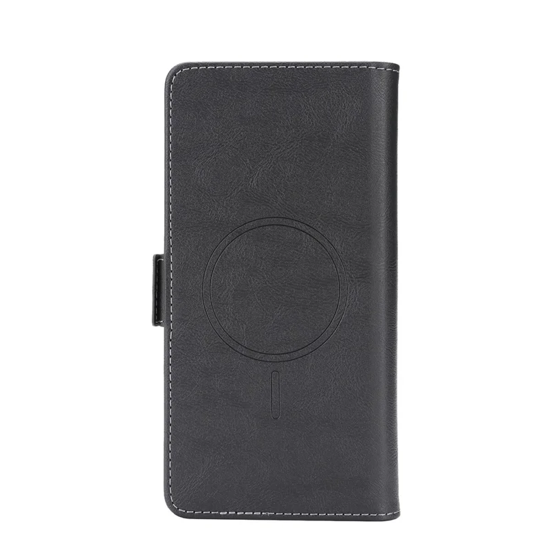 For Google Pixel 11 Pro XL Magnetic Case Detachable 2 in 1 Leather Wallet Phone Cover - Black