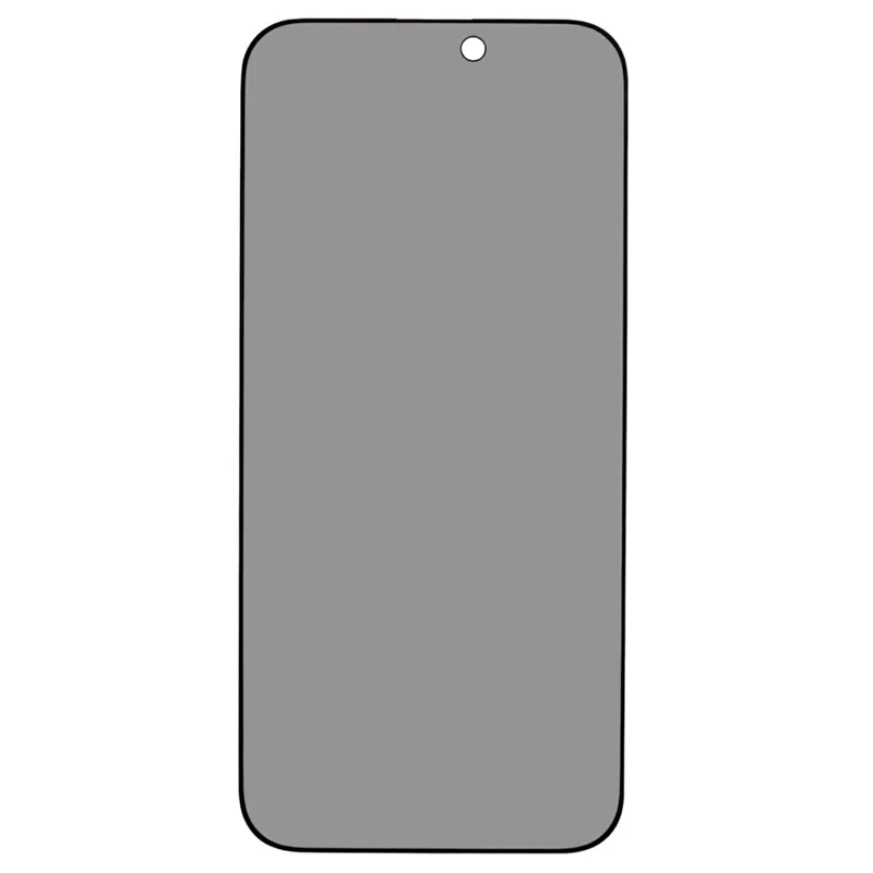 For iPhone 18 Pro Max Magnetic Case TPU + PC Phone Cover with 180° Anti-Spy Screen Film + Clear Lens Film - Black - 4