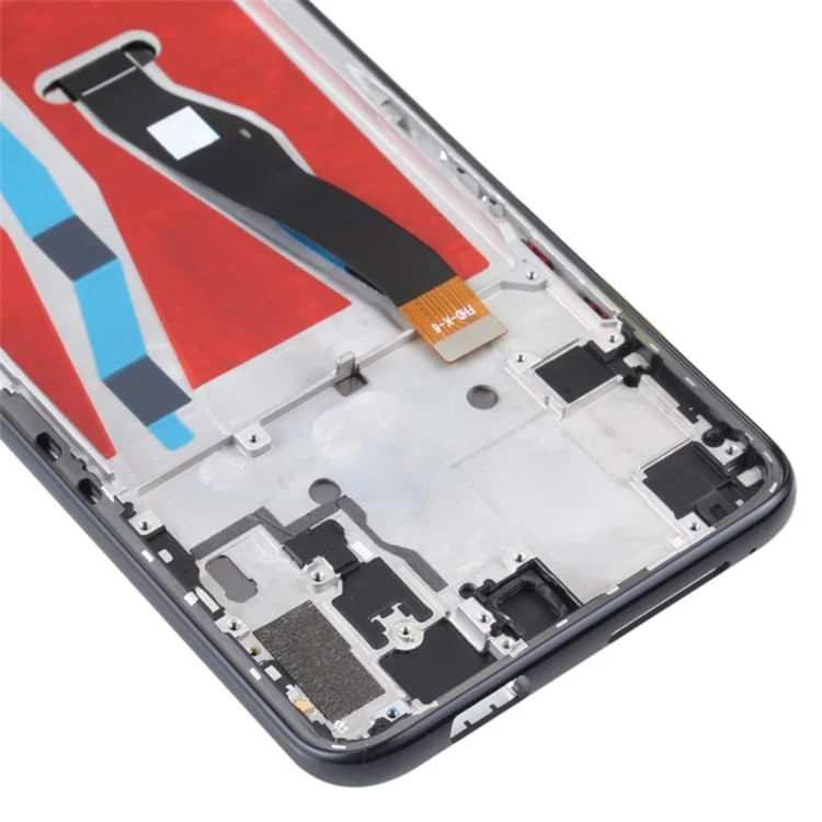 For Huawei Y9s STK-L21, STK-LX3, STK-L22 LCD Screen and Digitizer Assembly + Frame Replacement Part (COG) (Grade C, without Logo) - Midnight Black