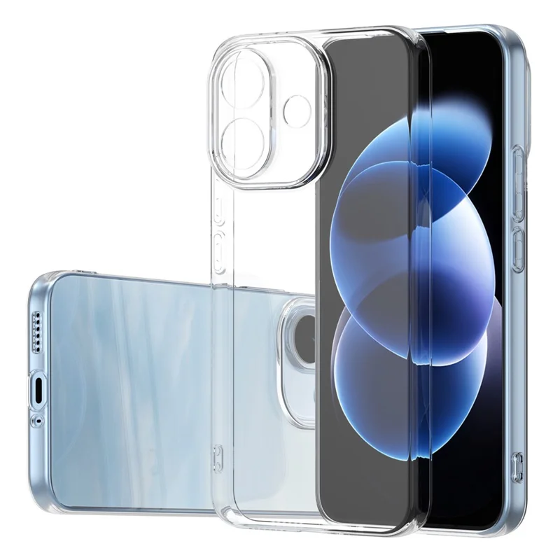 Coque arrière pour Xiaomi Redmi Note 17 Pro 5G, étui de téléphone transparent en TPU ultra-fin et flexible - Transparent