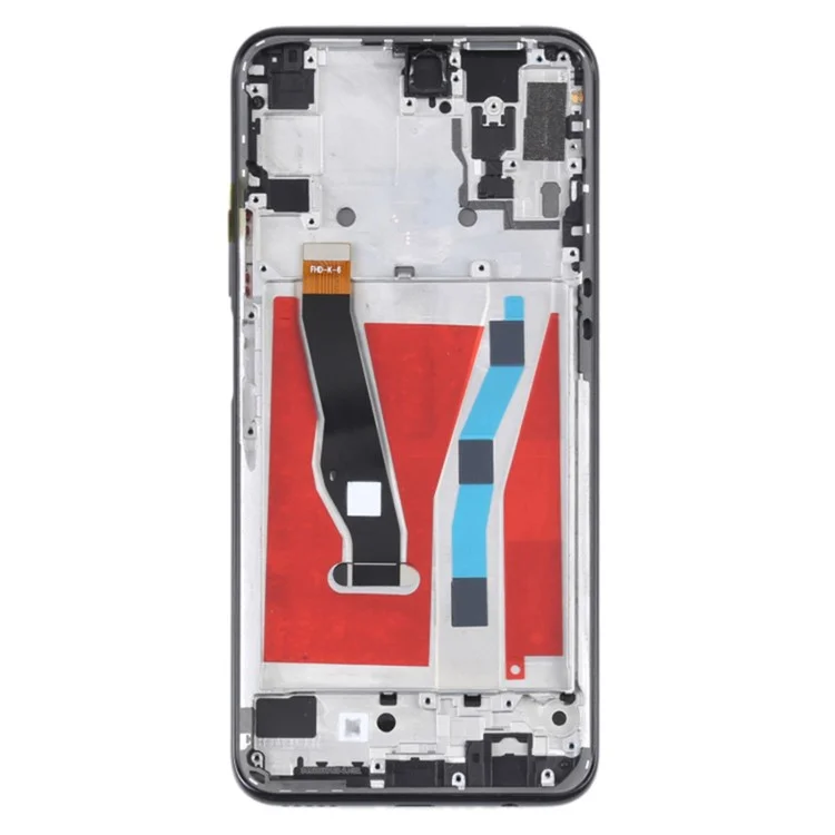 Für Honor 9x Pro HLK-L41, HLK-L42 (International), HLK-AL10, HLK-TL10 (China) Lcd-bildschirm Und Digitalisiererbaugruppe + Rahmenersatz Teil (COG) (grad C, Ohne Logo) - Mitternachtsschwarz