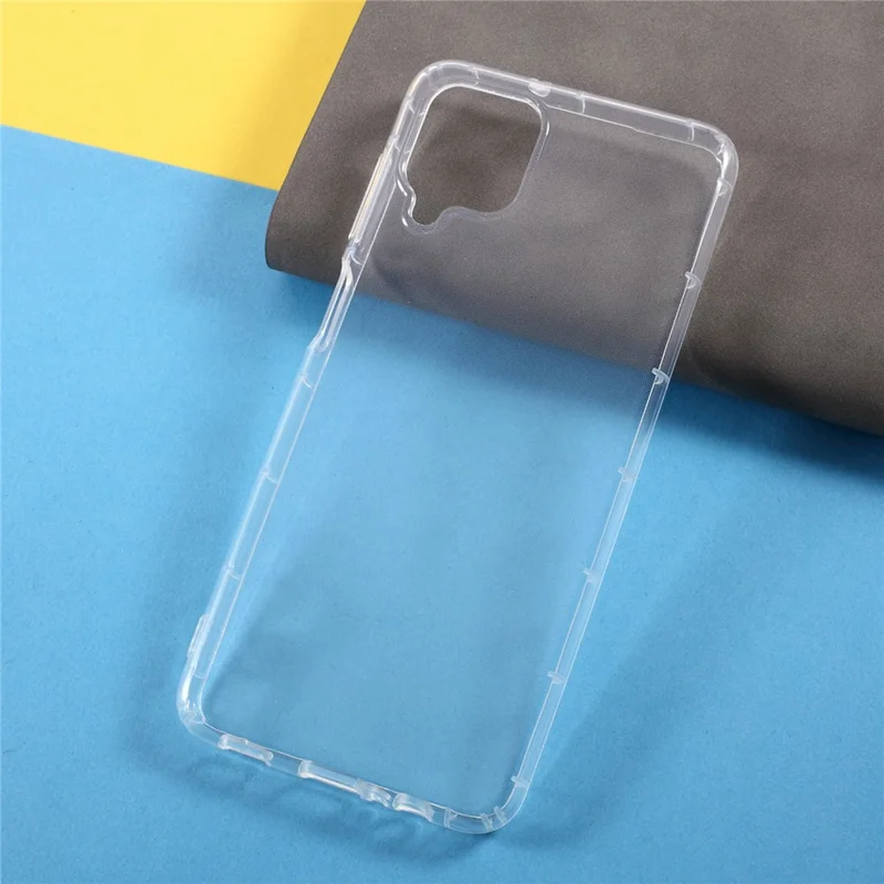 For Samsung Galaxy A22 4G (EU Version) High Transparency Cell Phone Case Airbag Protection Anti-drop TPU Cover