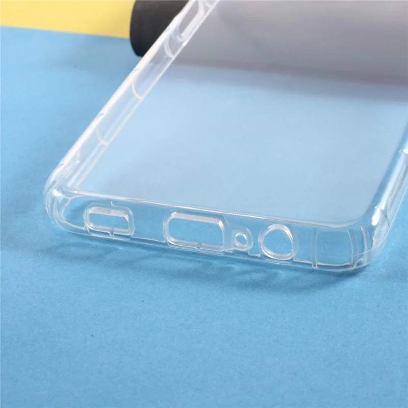 For Samsung Galaxy A22 4G (EU Version) High Transparency Cell Phone Case Airbag Protection Anti-drop TPU Cover