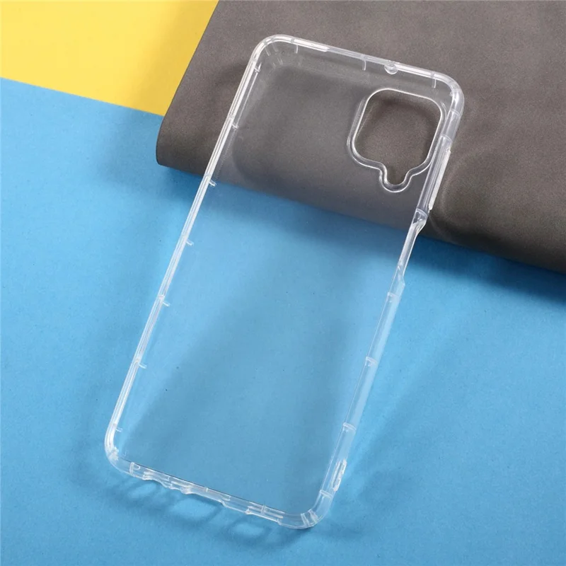 For Samsung Galaxy A22 4G (EU Version) High Transparency Cell Phone Case Airbag Protection Anti-drop TPU Cover