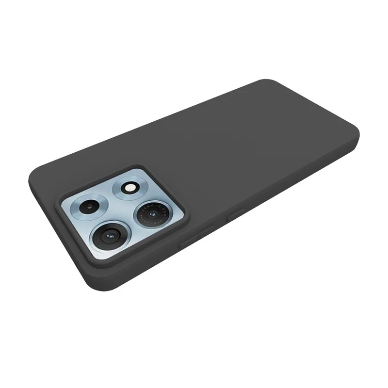 For Motorola Edge 70 Max 5G Case Matte Finish Soft TPU Phone Cover - Black