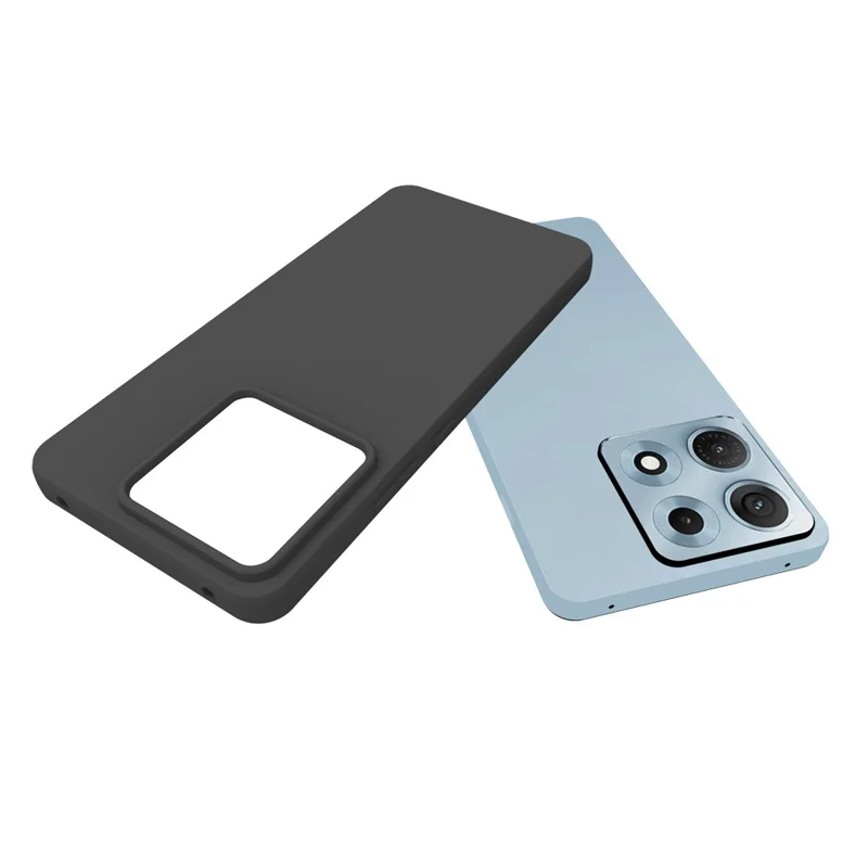 For Motorola Edge 70 Max 5G Case Matte Finish Soft TPU Phone Cover - Black