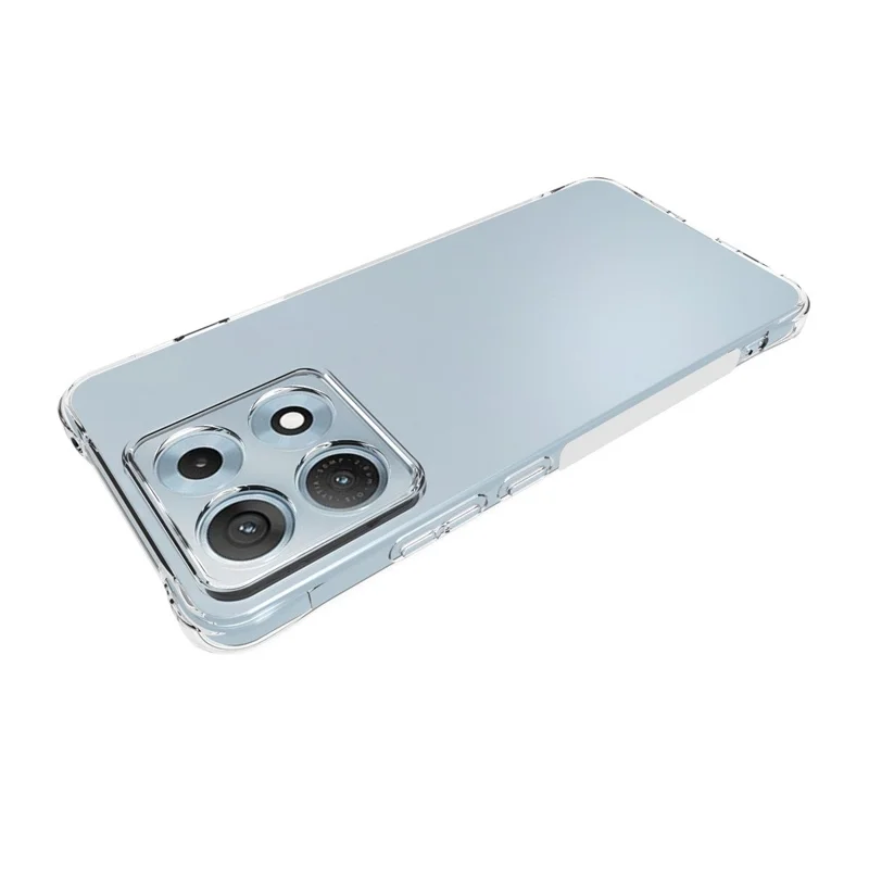 For Motorola Edge 70 Max 5G TPU Case Non Slip Anti Drop Phone Cover - Transparent