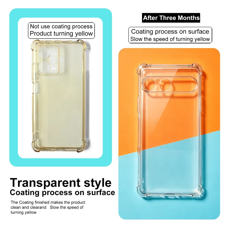 IMAK for iPhone 18 Pro / 17 Pro Case TPU Phone Cover Airbag Shockproof Protection - Transparent - 9