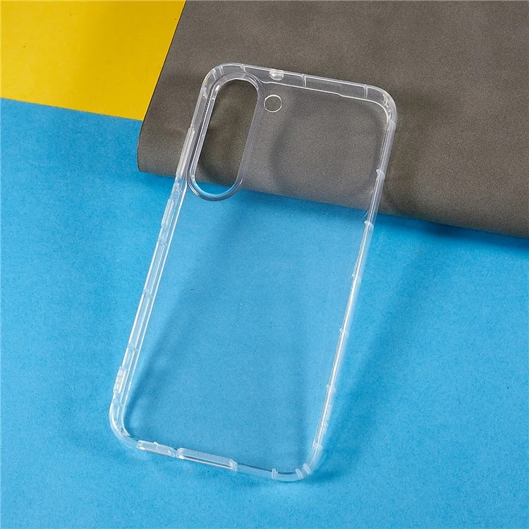 Transparent Phone Case for Samsung Galaxy S23, Shockproof Airbag Protection Drop-proof TPU Back Cover