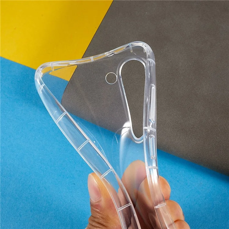 Transparent Phone Case for Samsung Galaxy S23, Shockproof Airbag Protection Drop-proof TPU Back Cover