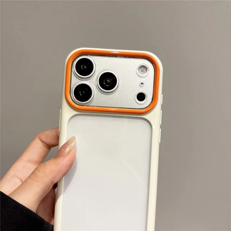 For iPhone 18 Pro Max / 17 Pro Max Case Transparent Bag Shockproof TPU Præcise Udsparinger Telefondæksel - Hvid