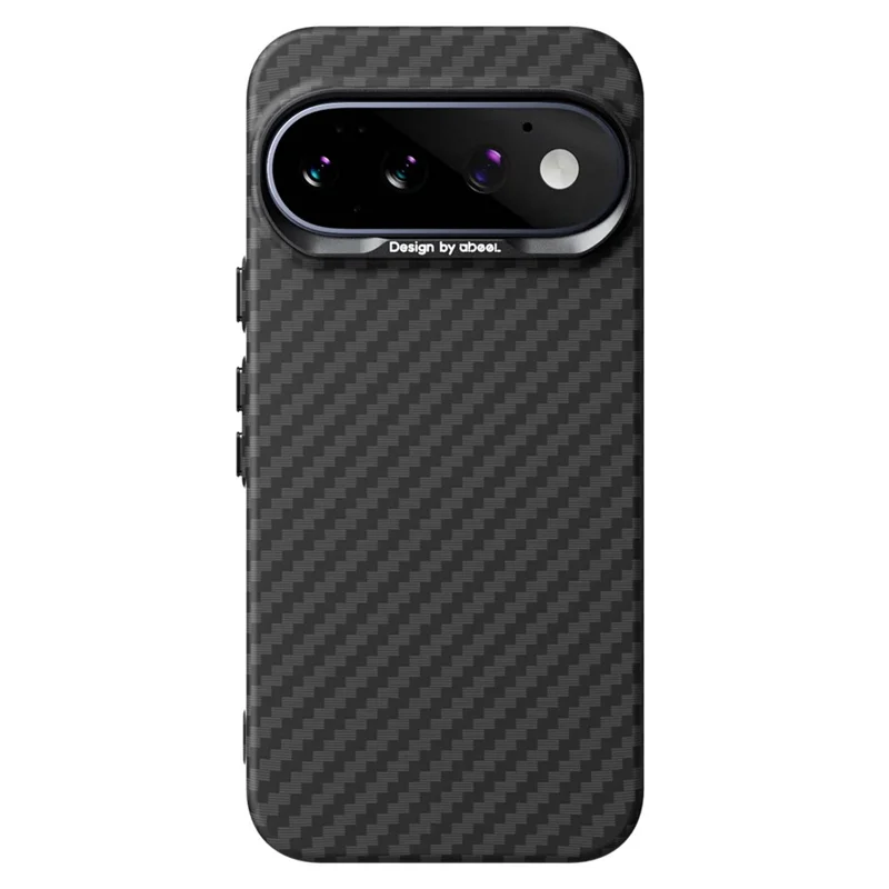 ABEEl for Google Pixel 11 Pro Magnetic Case PC + TPU Ultra Thin Minimalist Phone Cover - Carbon Fiber Texture