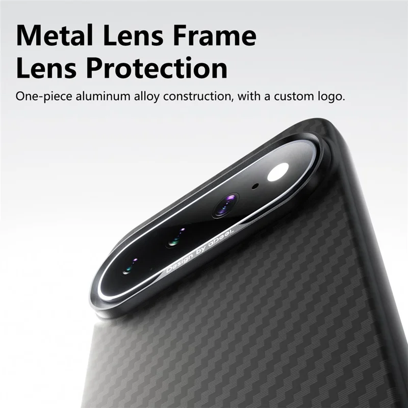 ABEEl for Google Pixel 11 Pro Magnetic Case PC + TPU Ultra Thin Minimalist Phone Cover - Carbon Fiber Texture