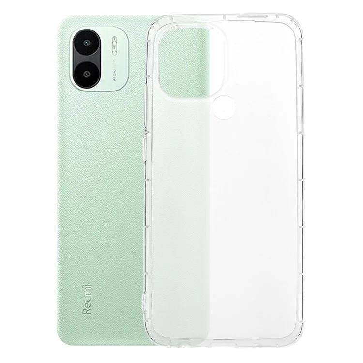 Funda de teléfono para Xiaomi Redmi A1 4G / A1+ 4G / A2 4G / A2+ 4G / Poco C50 4G, protección de airbag resistente a caídas, cubierta trasera transparente de TPU