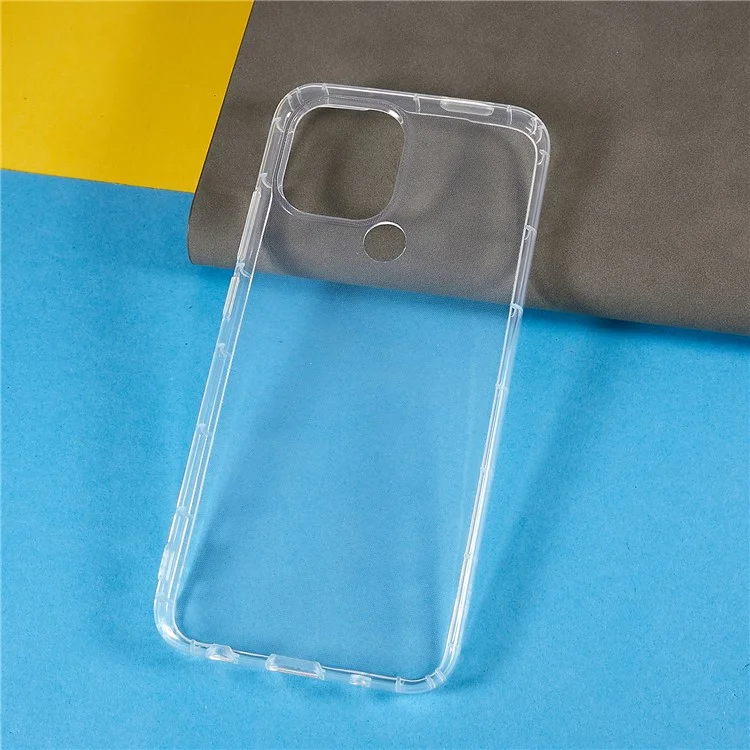 Funda de teléfono para Xiaomi Redmi A1 4G / A1+ 4G / A2 4G / A2+ 4G / Poco C50 4G, protección de airbag resistente a caídas, cubierta trasera transparente de TPU