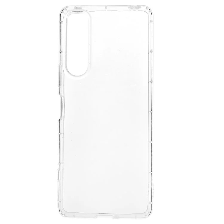For Sony Xperia 5 IV 5G Crystal Clear Airbag Shockproof Phone Case Flexible TPU Anti-drop TPU Cover Protector