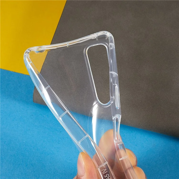 For Sony Xperia 5 IV 5G Crystal Clear Airbag Shockproof Phone Case Flexible TPU Anti-drop TPU Cover Protector