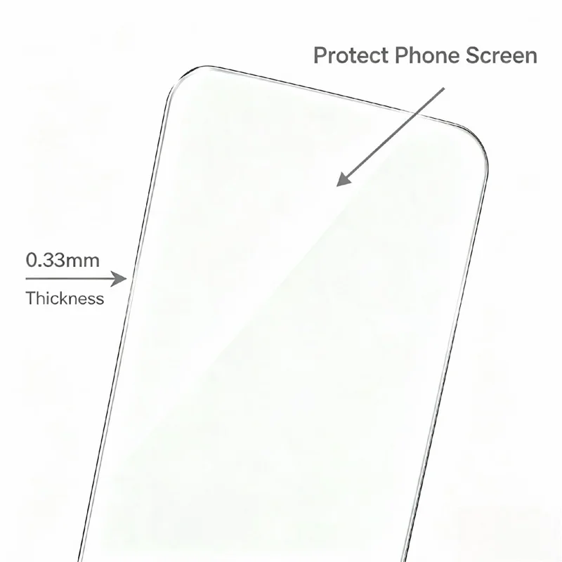 For iPhone 18 Pro Magnetic Case TPU + Acrylic Clear Phone Cover with 2Pcs Camera Protector + 2Pcs Tempered Glass Screen Protector - Transparent - 10