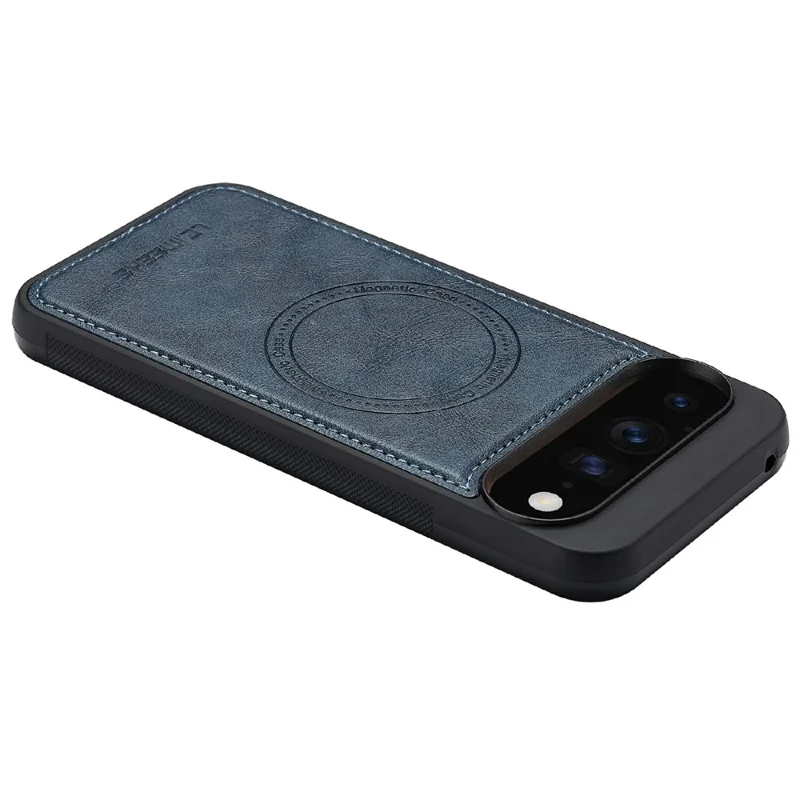 LC.IMEEKE For Google Pixel 11 / Pixel 11 Pro Magnetic Case Leather+TPU Back Cover - Blue