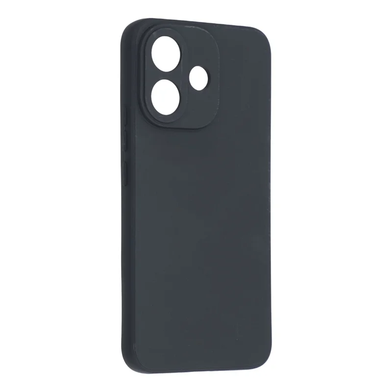 For Xiaomi Redmi Note 17 4G (Global) / Note 17 5G (Global) / Note 17 (India / China) 5G Case Precise Cutouts Straight Edge TPU Shockproof Phone Cover - Black