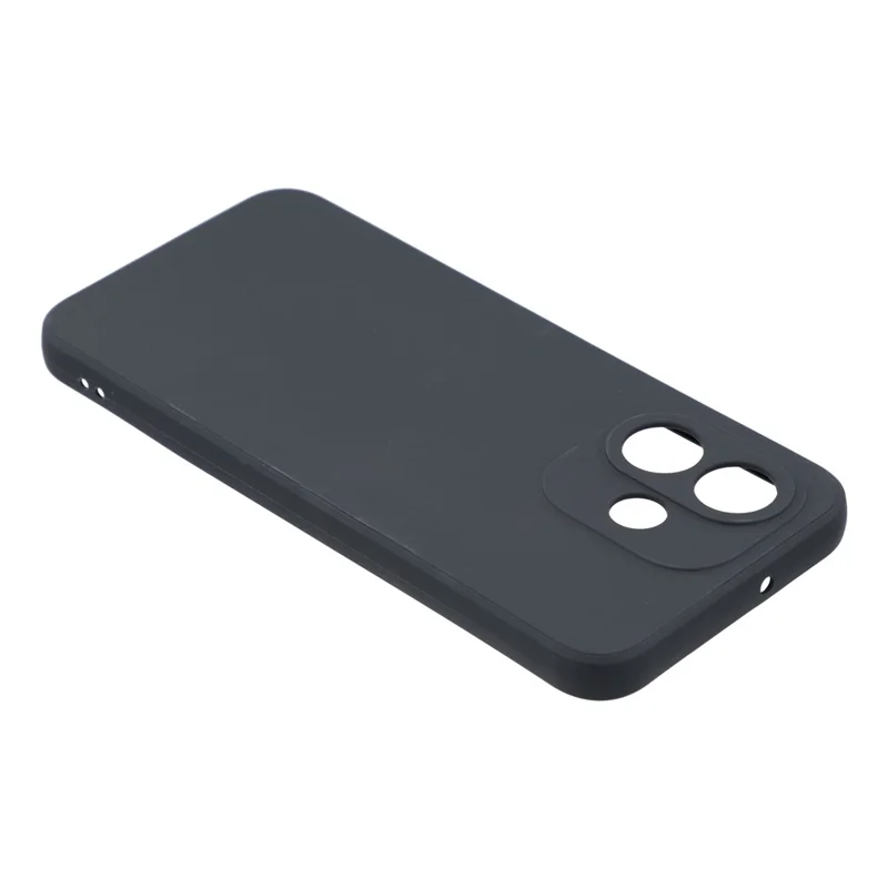 For Xiaomi Redmi Note 17 4G (Global) / Note 17 5G (Global) / Note 17 (India / China) 5G Case Precise Cutouts Straight Edge TPU Shockproof Phone Cover - Black