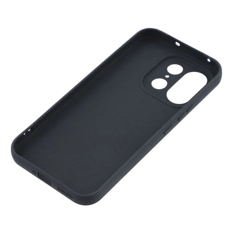 Cover per OnePlus Turbo 6X Pro 5G, Cover Protettivo in TPU Antiurto con Tagli Precisi e Bordo Dritto - Nero