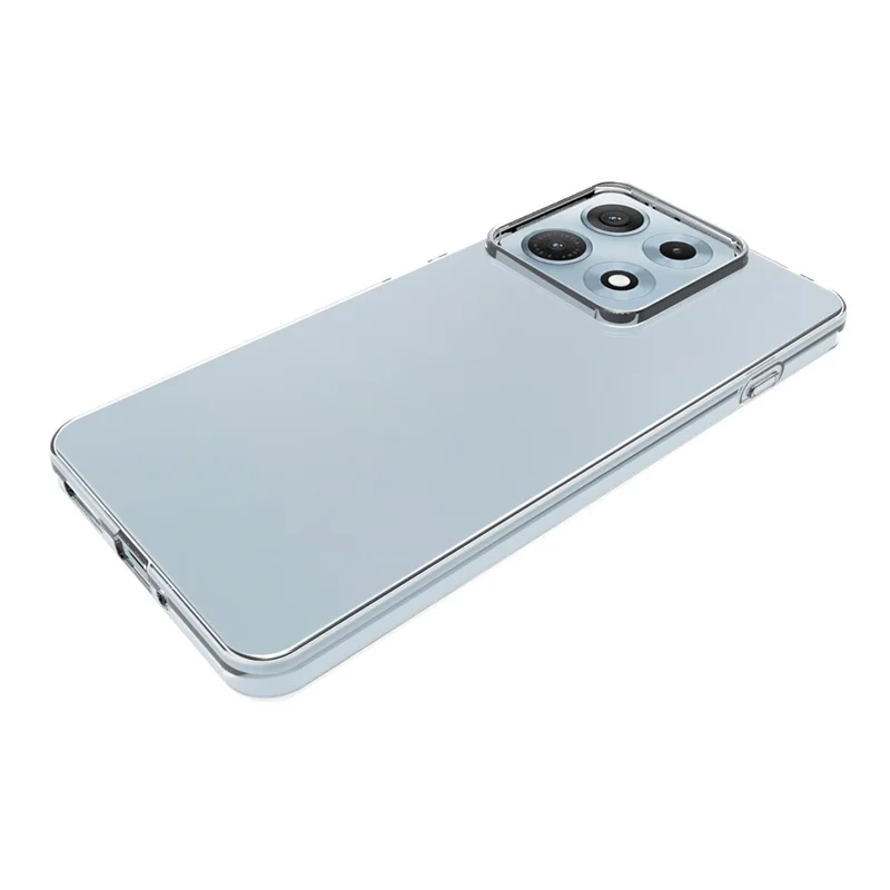 For Motorola Edge 70 Max 5G Case Watermark Resistant TPU Phone Back Cover - Transparent